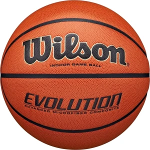 Баскетбольний м'яч Wilson EVOLUTION помаранчевий Розмір 7 WTB0516
