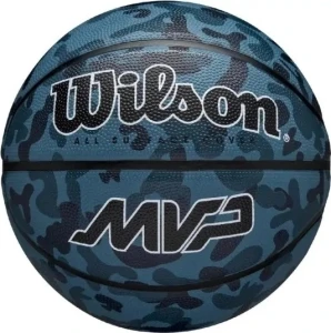 Баскетбольний м'яч Wilson MVP CAMO темно-синій камуфляж Розмір 5 WZ3018702XB5