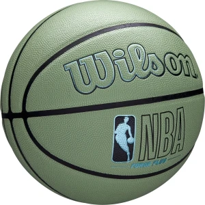 Баскетбольний м'яч Wilson NBA FORGE PLUS ECO світло-зелений Розмір 7 WZ2010902XB7