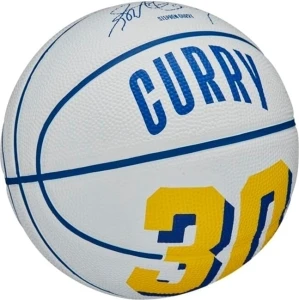 Баскетбольний м'яч Wilson NBA PLAYER ICON MINI STEPHEN CURRY біло-синій Розмір 3 WZ4007401XB3