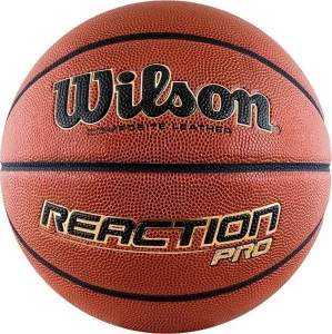 Баскетбольний м'яч Wilson REACTION PRO 275 коричневий Розмір 5 WTB10139XB05