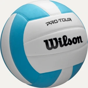 Волейбольный мяч Wilson PRO TOUR VB бело-голубой Размер 5 WV2000506XBOF