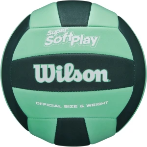 Волейбольный мяч Wilson SUPER SOFT PLAY зелено-темно-зеленый Размер 5 WV4006003XBOF