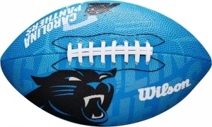 М'яч для американського футболу Wilson NFL JR JR THROWBACK FB 32 TEAM LOGO FB CAROLINA PANTHERS блакитний Розмір 4 WTF1534XBCA