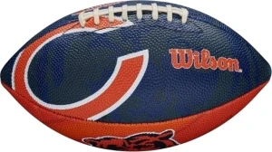 М'яч для американського футболу Wilson NFL JR JR THROWBACK FB 32 TEAM LOGO FB CHICAGO BEARS оранжево-темно-синій Розмір 7 WTF1534XBCH