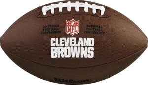 М'яч для американського футболу Wilson NFL LICENSED BALL CLEVELAND BROWNS темно-коричневий Розмір 9 WTF1748XBCL