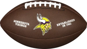 М'яч для американського футболу Wilson NFL LICENSED BALL MINNESOTA VIKINGS темно-коричневий Розмір 9 WTF1748XBMN