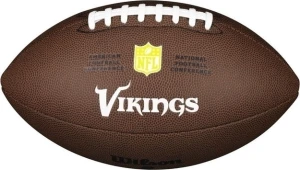 М'яч для американського футболу Wilson NFL LICENSED BALL MINNESOTA VIKINGS темно-коричневий Розмір 9 WTF1748XBMN