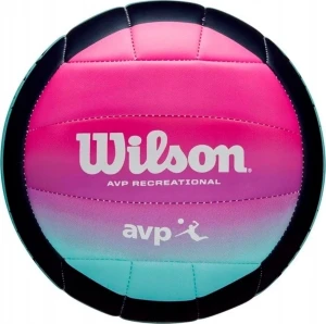 М'яч для пляжного волейболу Wilson AVP OASIS VB рожево-блакитно-чорний Розмір 5 WV4006701XBOF