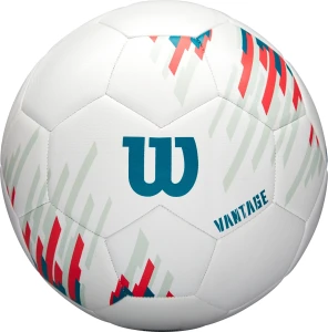 Футбольный мяч Wilson NCAA VANTAGE SB бело-темно-бирюзово-красный Размер 5 WS3004001XB05