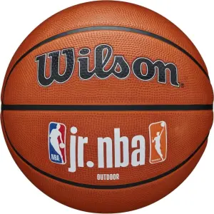 Баскетбольний м'яч Wilson JR NBA FAM LOGO AUTH OUTDOOR помаранчевий Розмір 5 WZ3011801XB5