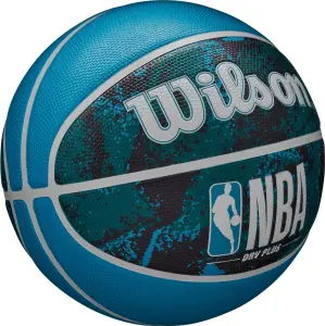 Баскетбольний м'яч Wilson NBA DRV PLUS VIBE блакитно-бірюзово-чорний Розмір 5 WZ3012602XB5