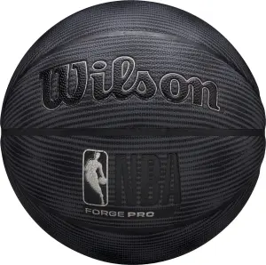 Баскетбольний м'яч Wilson NBA FORGE PRO MIDNIGHT чорно-темно-сірий Розмір 7 WZ2015101XB7