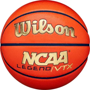 Баскетбольний м'яч Wilson NCAA LEGEND VTX оранжево-золотий Розмір 7 WZ2007401XB7