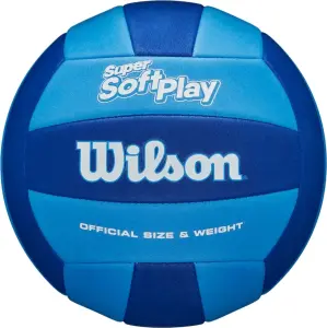 Волейбольный мяч Wilson SUPER SOFT PLAY сине-темно-синий Размер 5 WV4006001XBOF