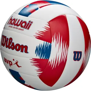 Пляжный набор (волейбольный мяч и фрисби) Wilson HAWAII AVP бело-красно-синий Размер 5 WTH80219KIT