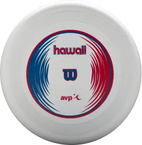 Пляжный набор (волейбольный мяч и фрисби) Wilson HAWAII AVP бело-красно-синий Размер 5 WTH80219KIT