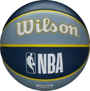 Баскетбольний м'яч Wilson NBA TEAM TRIBUTE MEMPHIS GRIZZLIES блакитно-синьо-жовтий Розмір 7 WTB1300XBMEM