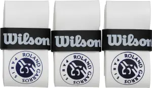 Обмотка для ракеток Wilson ROLAND GARROS 2024 OVERGRIPS біло-темно-синя (3 штуки) WR8442601001