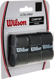 Обмотка для ракеток Wilson ULTRA WRAP OVERGRIP чорна (3 штуки) WRZ403000