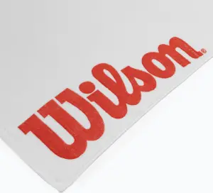 Рушник Wilson SPORT TOWEL біло-червоний WRZ540100