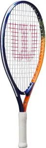 Ракетка для тенісу дитяча Wilson SLAM JR 21 темно-синьо-оранжево-жовта WR172010