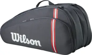 Сумка-рюкзак для тенниса Wilson TOUR 12 темно-серо-красная WR8037301001
