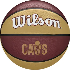 Баскетбольний м'яч Wilson NBA TEAM TRIBUTE CLEVELAND CAVALIERS бордово-золотий Розмір 7 WZ4011601XB7