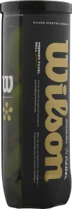 Набір м'ячів для падл-тенісу Wilson PREMIER PADEL SPEED BALL жовтий (3 штуки) WR8908501001