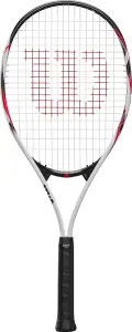 Ракетка для тенісу Wilson FUSION XL сіро-чорно-червона WR199110