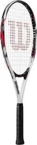 Ракетка для тенісу Wilson FUSION XL сіро-чорно-червона WR199110