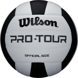 Волейбольний м'яч Wilson PRO TOUR біло-чорний Розмір 5 WTH20119XB