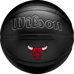 Баскетбольний м'яч Wilson NBA TEAM PREMIERE CHICAGO BULLS чорний Розмір 7 WZ4026405XB7