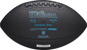 М'яч для американського футболу Wilson NFL IGNITION PRO ECO чорно-блакитний Розмір 9 WF3011102XBOF