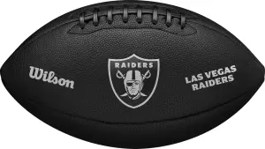 М'яч для американського футболу Wilson NFL TEAM METALLIC PREMIERE LV OF чорний Розмір 9 WF4015817XBOF