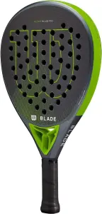 Ракетка для паділ-тенісу Wilson BLADE PRO V2 VERDE темно-сіро-зелена WR067211