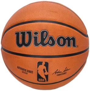 М’яч баскетбольний Wilson NBA AUTHENTIC OUTDOOR коричнево-чорний Розмір 6 WTB7300XB06