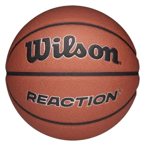 Баскетбольний м’яч Wilson REACTION PLUS коричнево-чорний Розмір 6 WZ2026701XB6