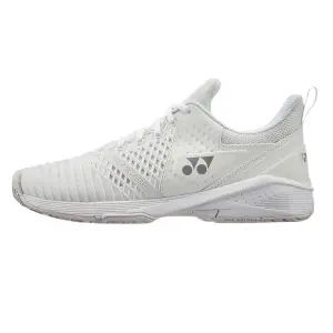 Кросівки тенісні жіночі Yonex SONICAGE 3 біло-сріблясті SHTS3LACEX white