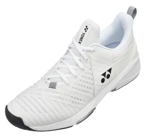 Кросівки тенісні Yonex SONICAGE 3 WIDE біло-чорні SHTS3WACEX white