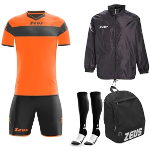 Футбольный набор Zeus KIT APOLLO оранжево-черный №12
