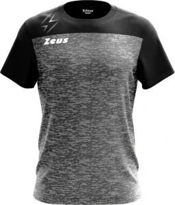 Футболка Zeus T-SHIRT OLYMPIA NERO чорно-темно-сіра Z01802