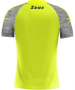 Футболка Zeus T-SHIRT FAST GIAFL неоново-желто-серая Z01916