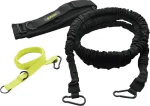 Еспандер для тренувань Zeus SET ELASTICO 360 чорно-лаймовий Z01951