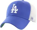 Кепка 47 Brand LOS ANGELES DODGERS BRANSON MESH сине-бело-зеленая B-BRANS12CTP-RYA