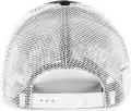 Кепка 47 Brand LOS ANGELES DODGERS BRANSON MESH черно-белая B-BRANS12CTP-BKC