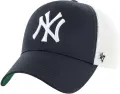Кепка 47 Brand NEW YORK YANKEES BRANSON MESH чорно-біло-зелена B-BRANS17CTP-BK