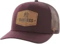 Кепка 47 Brand YANKEES RAWHIDE TWILL бордовая B-RHTWL17CTP-KM
