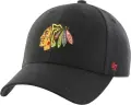 Кепка 47 Brand CHICAGO BLACKHAWKS чорна H-MVP04WBV-BKA