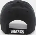 Кепка 47 Brand SAN JOSE SHARKS чорно-сіра H-MVP22WBV-BK